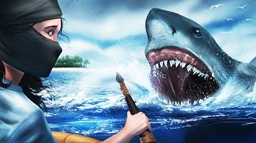 THATS A MEGALODON! - Stranded Deep - Part 7 (Multiplayer)