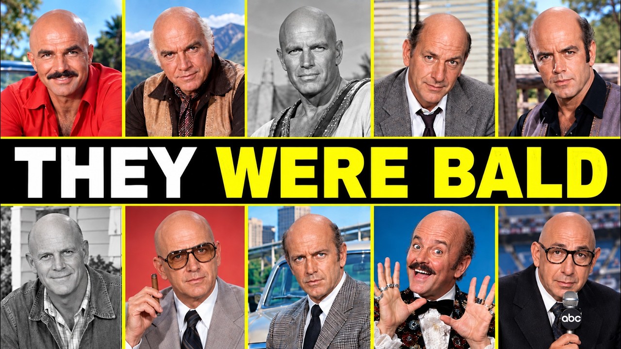 12 Classic TV Stars Who Were SECRETLY Bald, But Wore Wigs