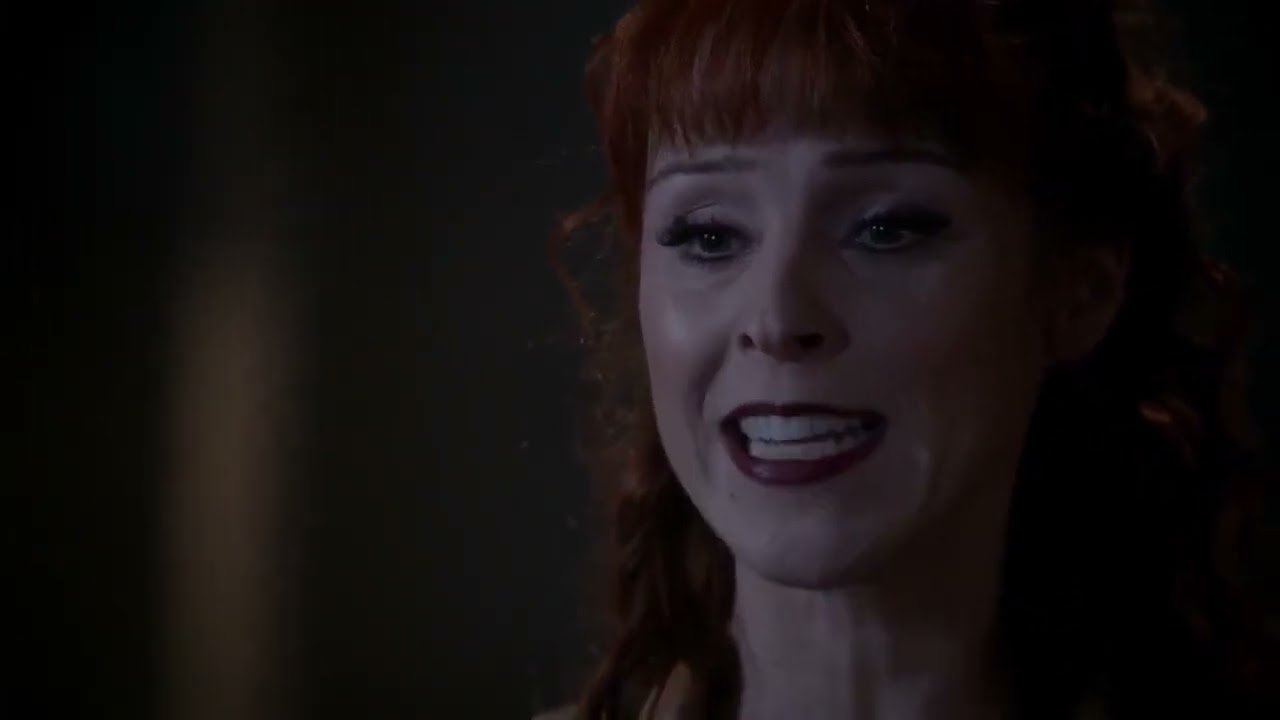 Supernatural 10x16 Rowena is suffering and get mad on Crowley