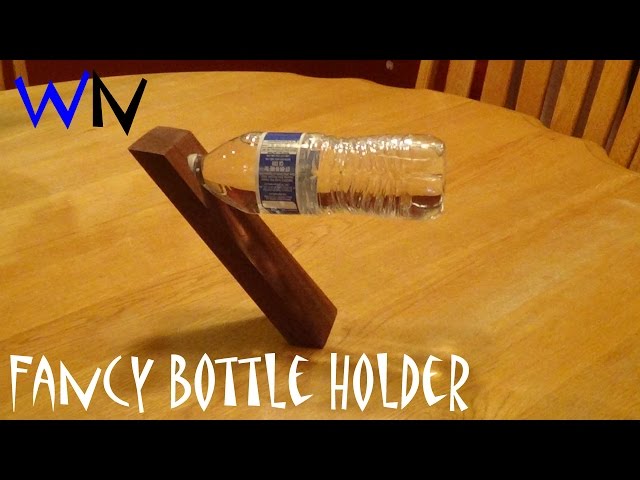 How to Make a Wine/Water Bottle Holder | Great Last Minute Gift