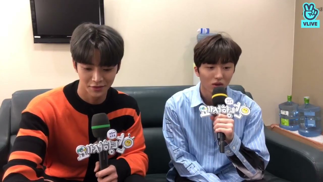 190210 (ENG) SF9 Rowoon & Chani Hello Counsellor Behind the Scene vlive