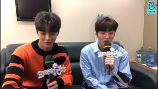 190210 (ENG) SF9 Rowoon & Chani Hello Counsellor Behind the Scene vlive