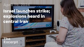 Israel launches strike; explosions heard in central Iran | The Excerpt