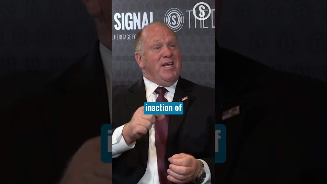 Democratic Leadership Care More About Attacking Trump Than Securing Our Border: Tom Homan