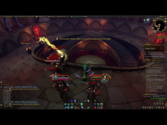 WoW Mosh Pit achievement (Scarlet Halls instance)