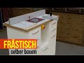 Frästisch für die Oberfräse selber bauen