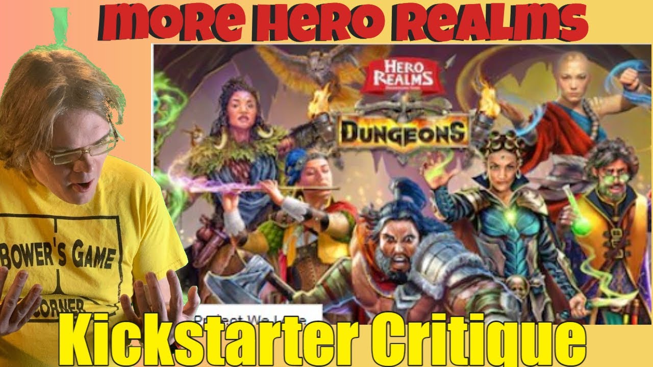 Hero Realms Dungeons Now LIVE on Kickstarter! 