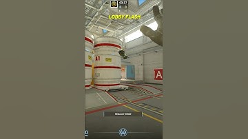 Lobby Flash On Nuke Guide Map #shorts #cs2