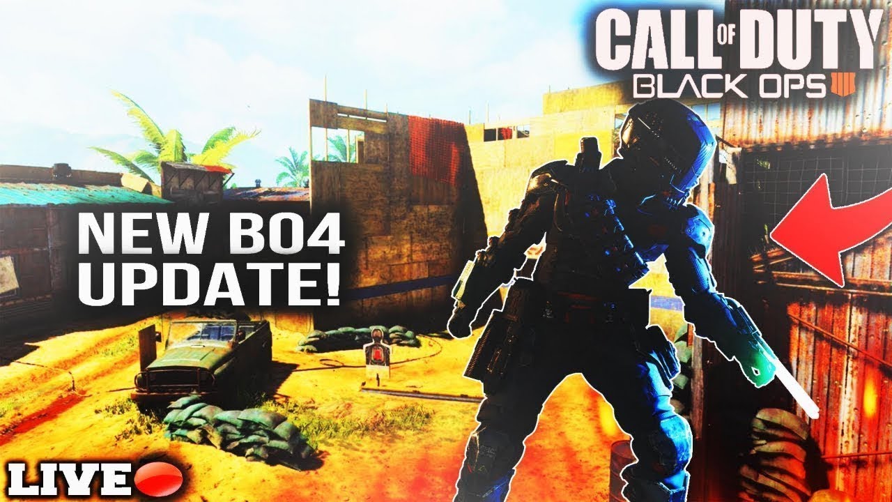 NEW BLACK OPS 4 UPDATE 1.17! /  NEW OPERATION SPECTRE RISING / NEW TIGERSHARK LMG!  