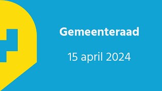 Gemeenteraad Zottegem 15 april 2024