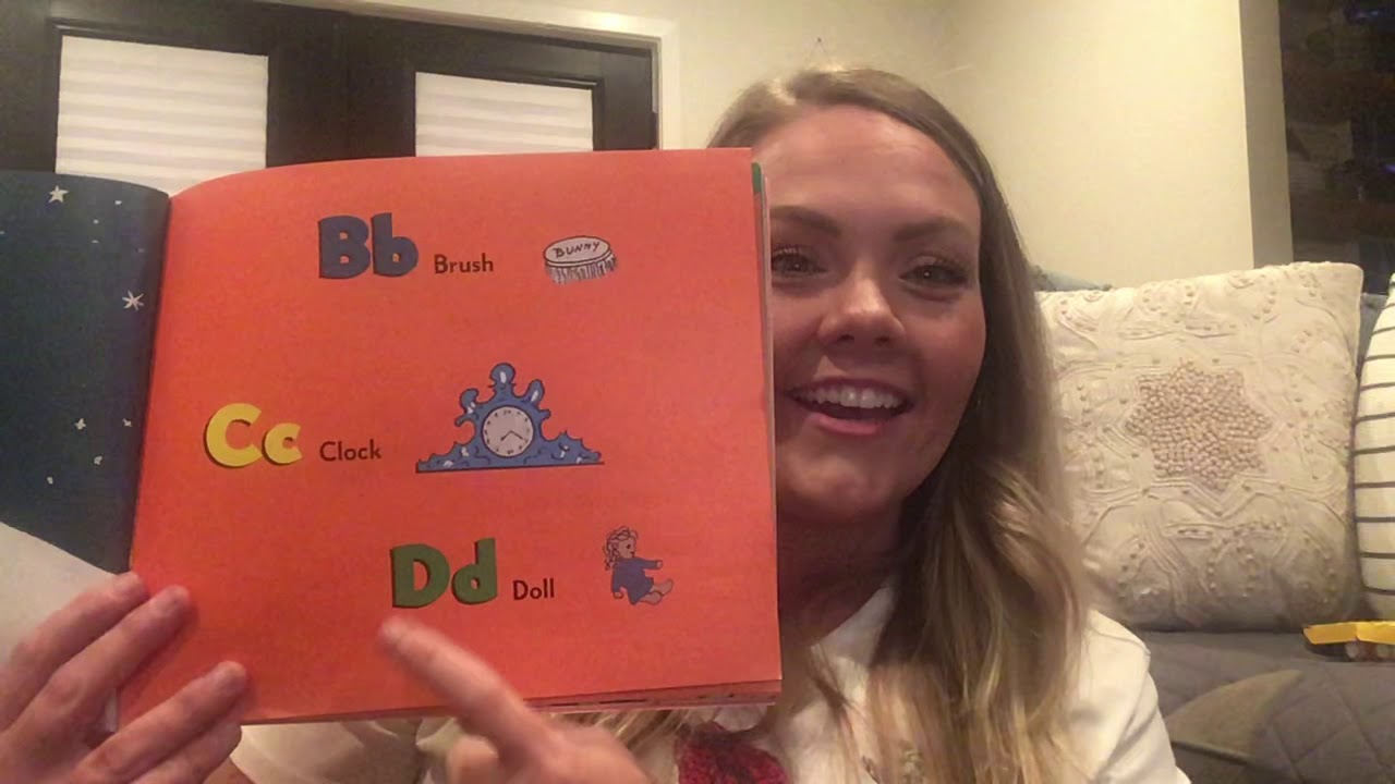 Read Aloud of Goodnight Moon ABC by Margaret Brown Wise with Mrs. Nini