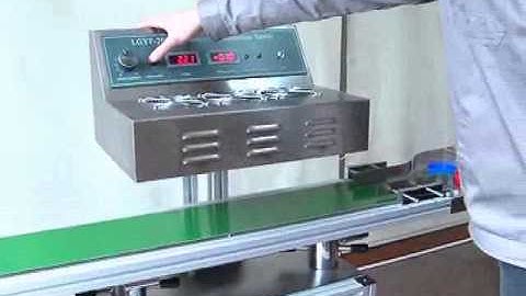 LGYF 2000BX Continuous induction sealer/ Selladora Automatica de Induccion