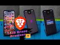 How to lock brave browser