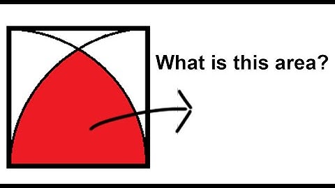 Find The Shaded Area | Amazing Geometry Problem