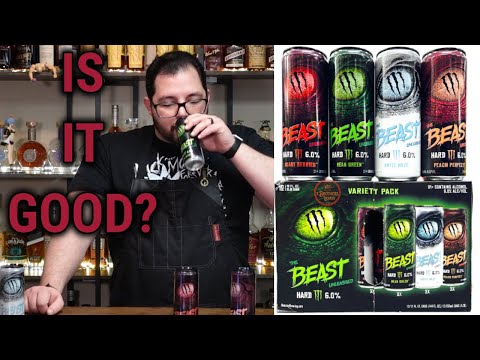 Taste Testing and Reviewing Monster's Alcoholic 'Beast Unleashed'.