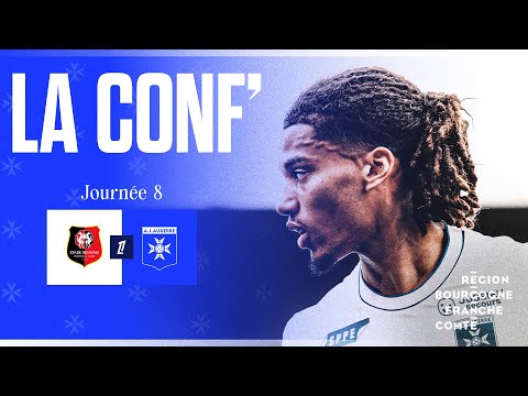 J8 - La conférence de presse de Christophe Pelissier et Clément Akpa avant Rennes-AJA