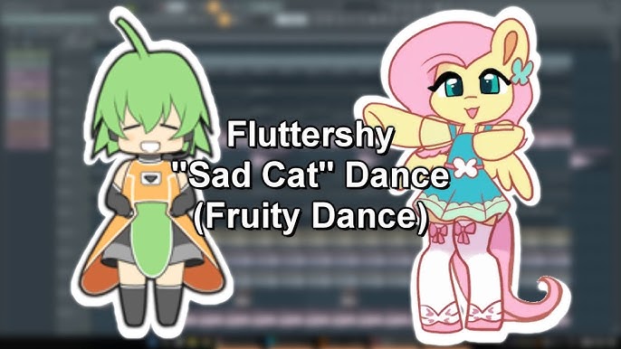 Fluttershy's sad cat dance meme🐱🦋, Sad Cat Dance