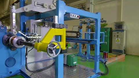 SDRI Fully Automatic Wire Winding Machine for HV Transformer Coil