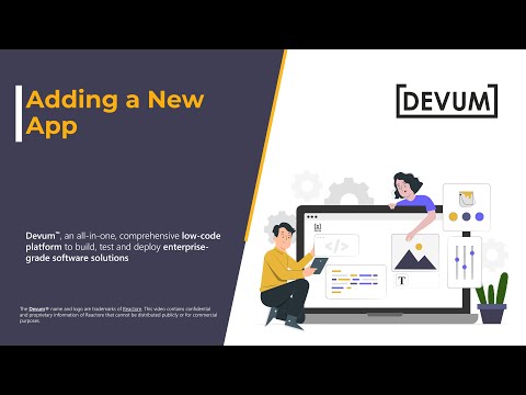 Adding a New App - video from Reactore