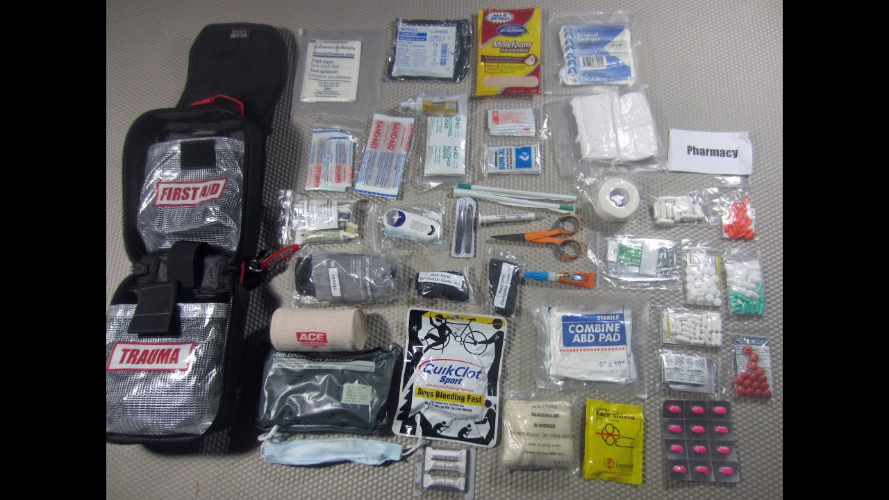 Medical Module (Building a Bug Out Bag) by TheUrbanPrepper YouTube