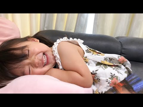 おでかけ前にくすぐってみた 親子タイム 