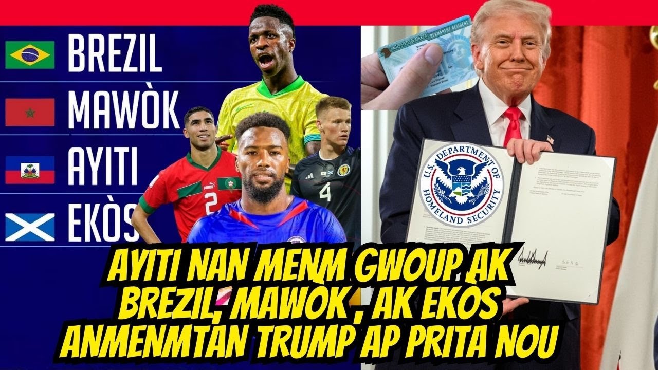 AYITI NAN MENM GWOUP AK BREZIL, MAWÒK, AK EKÒS ANMENMTAN GWO UPDATE NAN IMIGRASYON