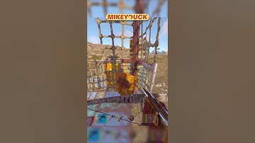 I LOOTED Him 😰 #mikeyduck #rust #shorts