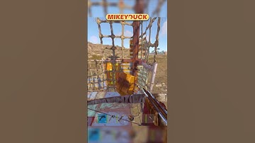 I LOOTED Him 😰 #mikeyduck #rust #shorts