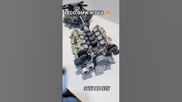 Mini V8 Beast – LEGO BMW M3 Engine Build 💪