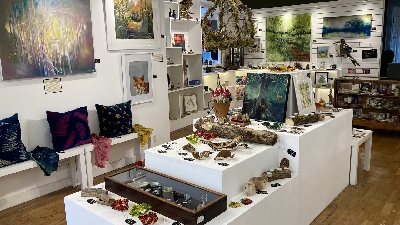 'Forest & Folklore' Exhibition Tour - Chalk's Gallery