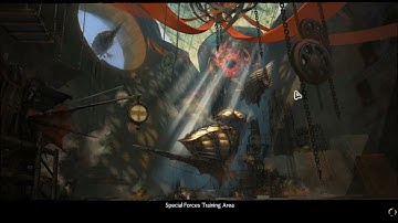 How to get to and set up training golem/training area | Guild Wars 2