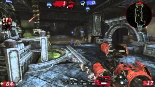 Unreal Tournament 3 gameplay maxed graphics PART 19 - Epic Shock Rifle Battle