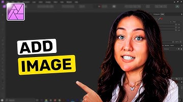 How to add image in affinity photo