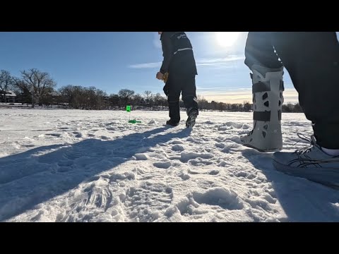 Regular Day of Tip Up Fishing