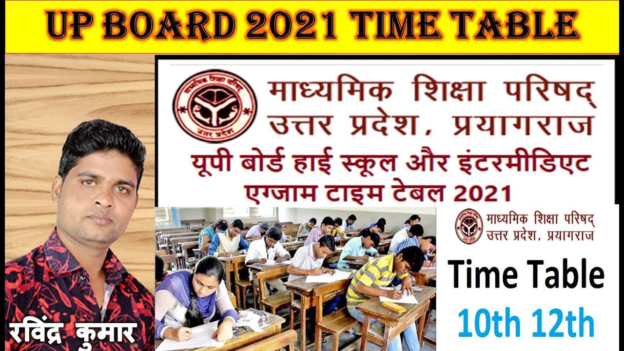 Up board 2021 Time Table