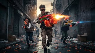 3T Nerf War Alpha Teams Nerf Guns Justice Stopping Alley Crime With Blasters