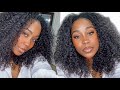 HOW TO: BLEND WIG WITH NATURAL HAIR *LEAVE OUT EDITION* | HEADBAND WIG FT KRIYYA