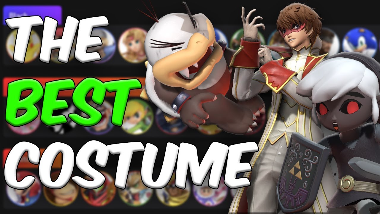 Лучший костюм каждого персонажа Smash Bros.