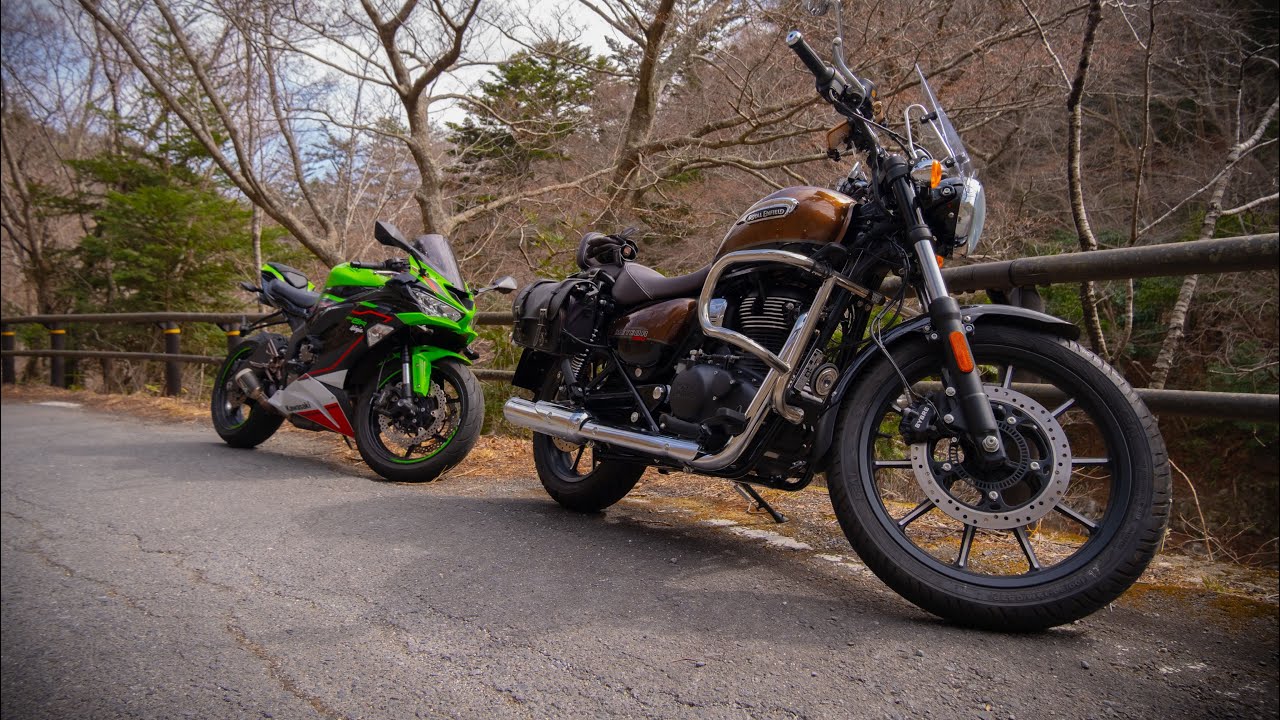  【メテオ350】 いわき市 夏井川渓谷ツーリング