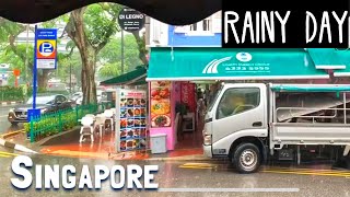 Singapore in the Rain