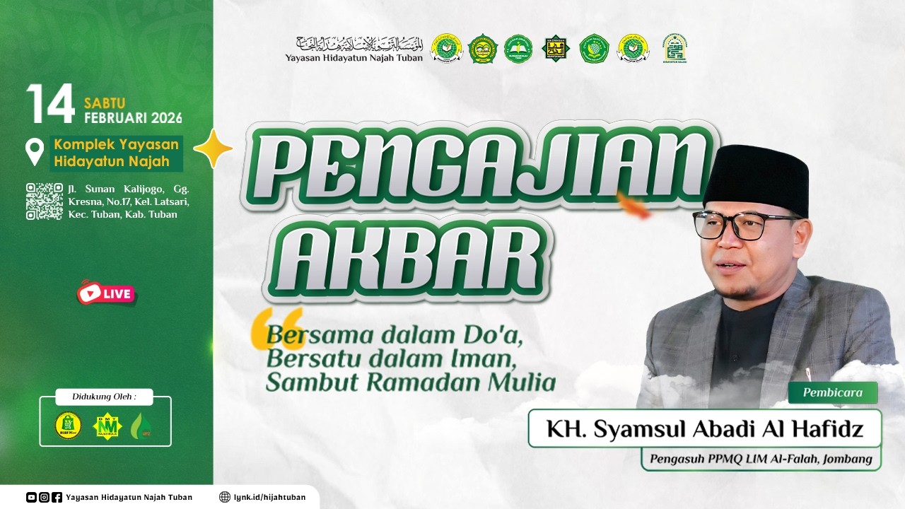 PENGAJIAN MAPAK POSO 2026 YAYASAN HIDAYAYATUN NAJAH TUBAN