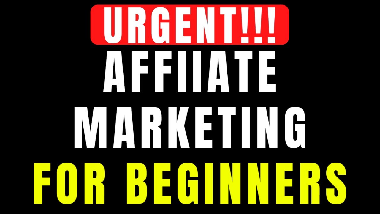 AFFILIATE MARKETING FOR BEGINNERS 2021 | HOW TO MAKE MONEY WITH AFFILIATE MARKETING 2021 AND BEYOND