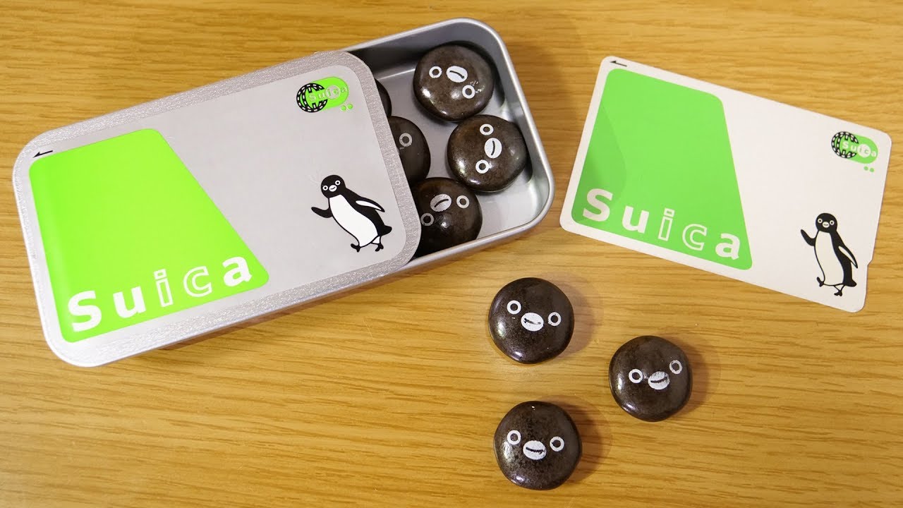 Suica Penguin Marble Chocolate - YouTube