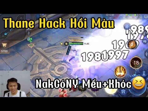 Video [Hiếu Dubai] LiveChym Cầm Thane Hack Hồi Máu Cực... - youtube
