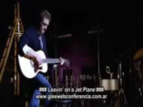 Leaving On The Jet Plane Traducao Espanhol John Denver Glee