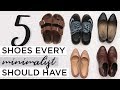5 SHOES EVERY MINIMALIST SHOULD OWN | for women