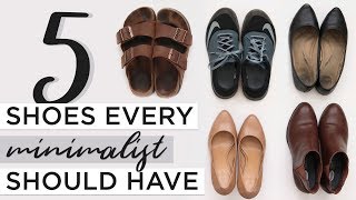 5 SHOES EVERY MINIMALIST SHOULD OWN | for women