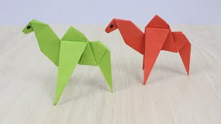 How To Make Origami Camel Easy - Paper Camel Step By Step