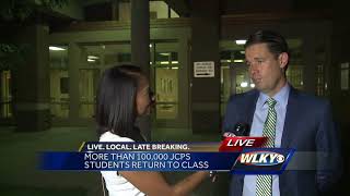 Thousands of JCPS students return to class