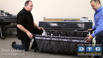 Setup video for new epson printers 7700 7900 7890 9700 9890 9900